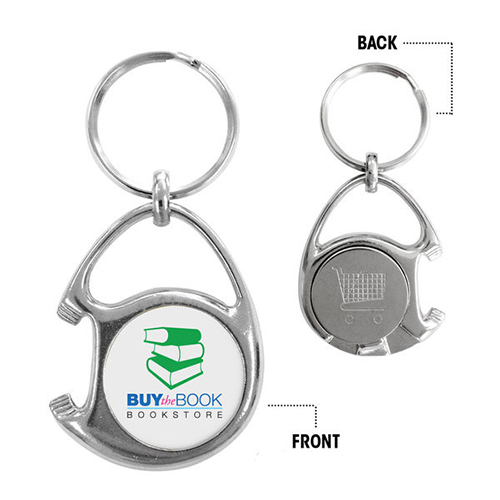 Multi-function token keyring with bottle opener
